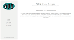Desktop Screenshot of gtamusic.co.uk